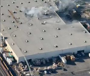 Small plane crashes into California building, claims two lives