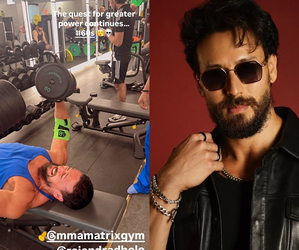 Tiger Shroff says ‘quest for greater power continues’ as he lifts heavy weights
