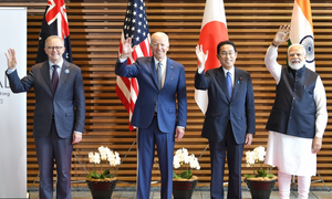 Biden counts Quad among key foreign policy achievements