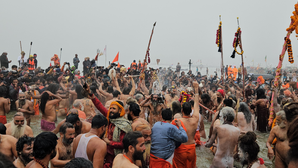 Maha Kumbh 2025: Akharas perform ‘Amrit Snan’ on Makar Sankranti