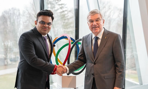 Jay Shah meets IOC prez to give cricket at Olympics a push