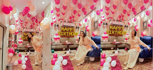 Shehnaaz Gill shares a sneak peek into her birthday vanity