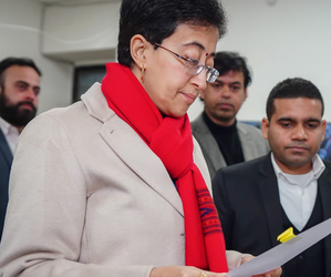 Atishi submits resignation as Delhi CM to L-G VK Saxena