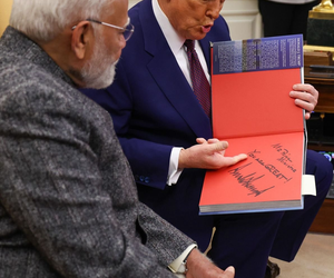 Trump gifts signed copy of his book to PM Modi, says ‘You are great’