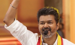 Actor Vijay’s TVK launches ‘#GetOut campaign’ against DMK govt, Centre