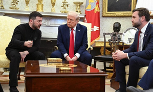 Testy exchange marks Trump-Zelensky talks in White House