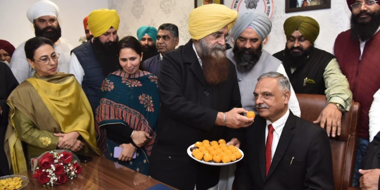 Dr. Sukhwinder Sukhi assumes charge as Chairperson of Punjab State Container & Warehousing Corporation