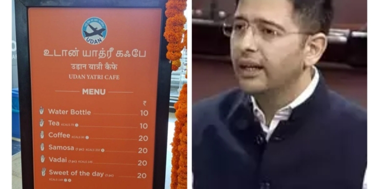 “Udaan Yatri Cafe” Expands: After Kolkata, Affordable Food Canteen Opens at Chennai Airport Following MP Raghav Chadha’s viral parliament speech