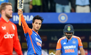 5th T20I: Abhishek’s sensational ton; Shami’s three-fer help India to massive 150-run win; 4-1 series victory over England