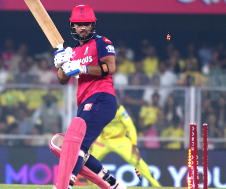 IPL 2025: RR skipper Riyan Parag penalised for slow over-rate vs CSK