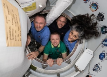 Sunita Williams set to return to Earth tomorrow