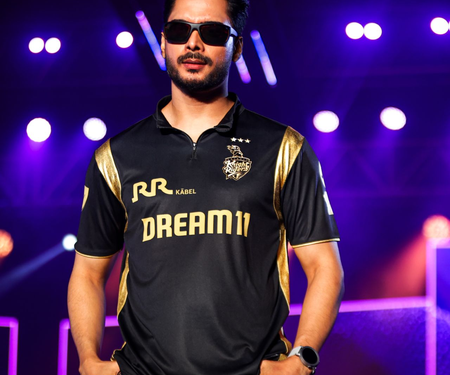 KKR unveil iconic ‘black and gold’ inspired fan jersey ahead of IPL 2025