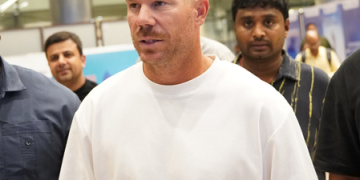 David Warner lands in Hyderabad ahead of ‘Robinhood’ trailer launch