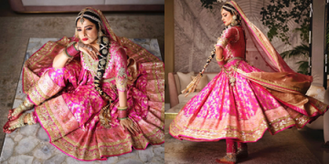 Rekha defies age with her timeless aura in Manish Malhotra’s exquisite pink lehenga
