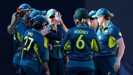 Australia women complete 3-0 T20I series sweep over New Zealand
