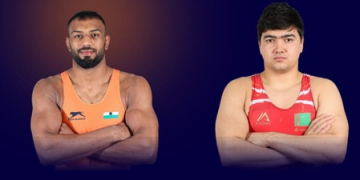Nitish shines as India wins second bronze medal at Senior Asian Wrestling Championship 2025