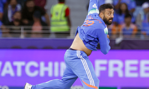 Champions Trophy: Chakaravarthy picks fifer as India beat New Zealand by 44 runs, set up semis clash with Australia
