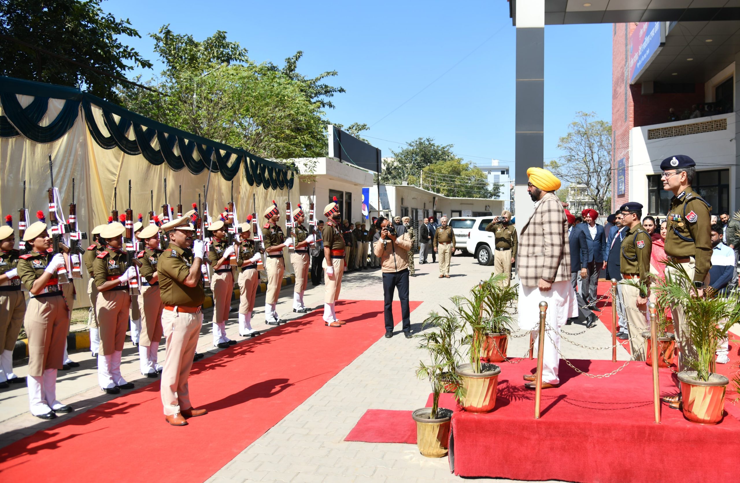 Punjab CM In Mohali 