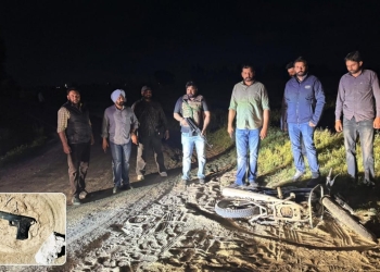 MOGA MURDER CASE: PUNJAB POLICE ARRESTS ANOTHER ACCUSED AFTER BRIEF EXCHANGE OF FIRE IN FARIDKOT; PISTOL RECOVERED