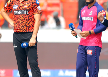 IPL 2025: Rajasthan Royals elect to bowl first against Sunrisers Hyderabad