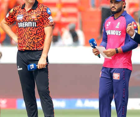 IPL 2025: Rajasthan Royals elect to bowl first against Sunrisers Hyderabad