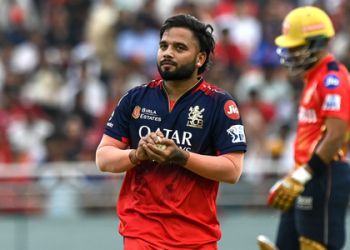 IPL 2025: RCB’s Krunal, Suyash restrict Punjab to 157/6 in reverse fixture