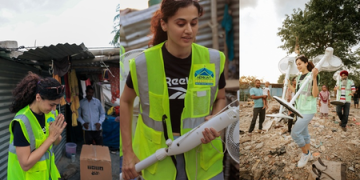 Taapsee Pannu donates cooling equipment to slum areas, calls initiative ‘deeply moving’