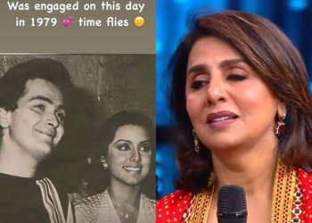 Neetu Kapoor reminisces about the special day she got engaged to Rishi Kapoor