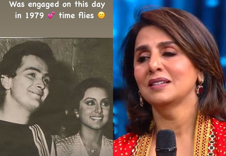Neetu Kapoor reminisces about the special day she got engaged to Rishi Kapoor