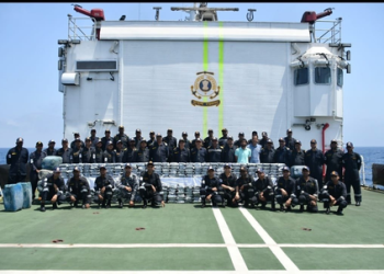 Rs 1,800 crore drug haul in Arabian Sea; Gujarat ATS, Coast Guard strike in high sea operation