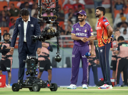 IPL 2025: Inglis, Bartlett make debut as Punjab Kings opt to bat against KKR