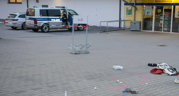 Two seriously injured in knife attack outside supermarket in Germany