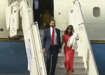 US Vice Prez JD Vance, family arrives in India for landmark visit