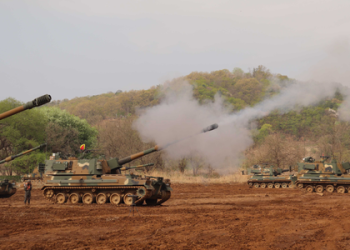 South Korea: Army holds live-fire artillery drills at Paju firing range for 1st time in 7 years