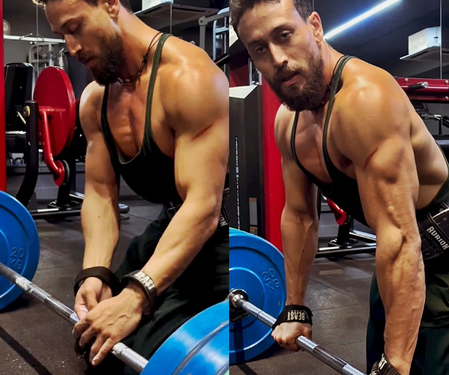 Tiger Shroff does deadlifts with 180kgs, says ‘bahut light hai’