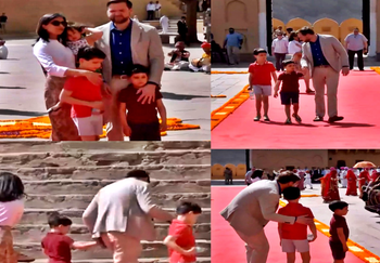 US Vice President JD Vance, family visit Rajasthan’s Amer Fort, explore Jaipur’s heritage