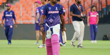 IPL 2025: Samson fined Rs 24 lakh for RR’s second slow over-rate offence