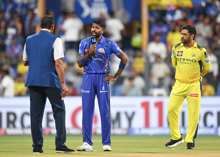 IPL 2025:17-year-old Ayush Mhatre to debut for CSK as MI opt to bowl first