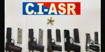 PUNJAB POLICE BUSTS ILLEGAL WEAPON SMUGGLING NETWORK BEING OPERATED FROM USA; ONE HELD WITH FIVE PISTOLS