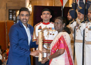 BCCI congratulates Ravichandran Ashwin after he receives Padma Shri Award