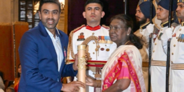 BCCI congratulates Ravichandran Ashwin after he receives Padma Shri Award