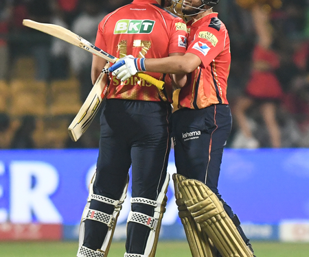 IPL 2025: Wadhera, bowlers tame RCB in rain-curtailed scrap at Chinnaswamy