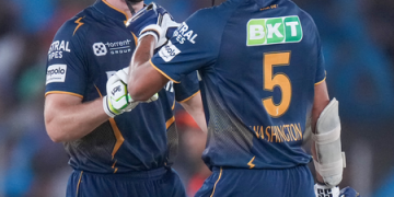 IPL 2025: Gill, Buttler fifties power GT to 224/6 against SRH