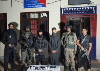 Two terror associates arrested with arms, ammunition in J&K’s Shopian