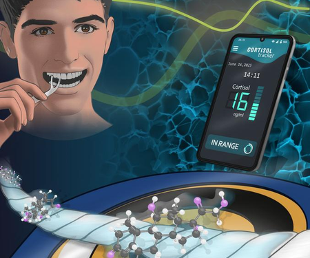 Researchers develop dental floss that can gauge stress