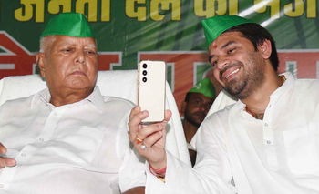 Lalu Prasad Yadav expels son Tej Pratap from RJD for six years for ‘immoral behaviour’