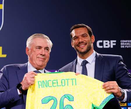 Ancelotti unveiled as Brazil manager, eyes World Cup glory