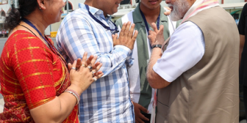 PM Modi meets IPL star Vaibhav Suryavanshi and his parents in Patna