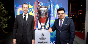 ICC Chairman Shah ‘honoured’ to represent cricket in Munich, meets UEFA President ahead of CL final