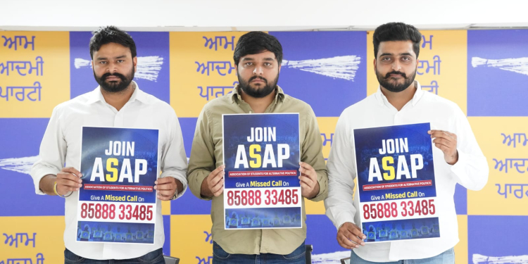 AAP’s Student Wing ASAP Launches Membership Drive; Students Can Join by Giving a Missed Call on this Number!